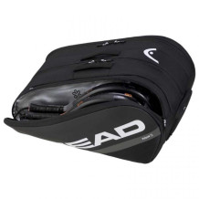 Sac de raquette Head Tour Padel L noir et blanc