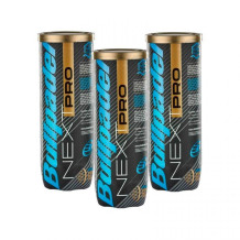 Pack de 3 boîtes de balles Bullpadel FIP Next Pro | Bullpadel